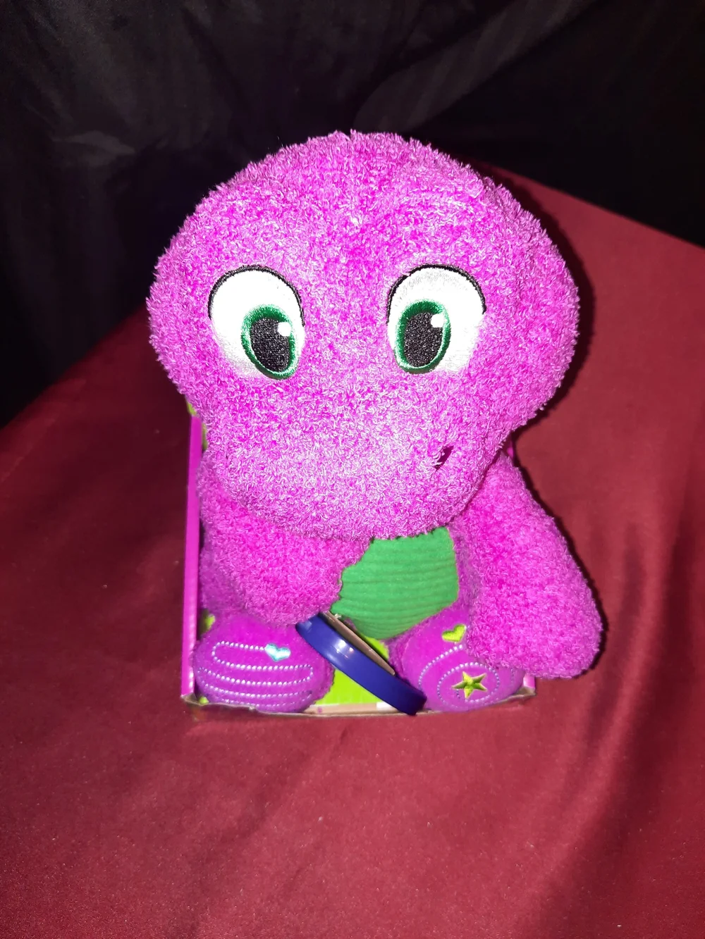 Barney's World Sensory Barney Plush New In Box